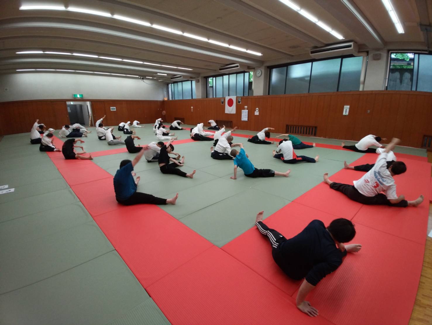 合気道稽古風景@京都 / Aikido practice scene in Kyoto dojo