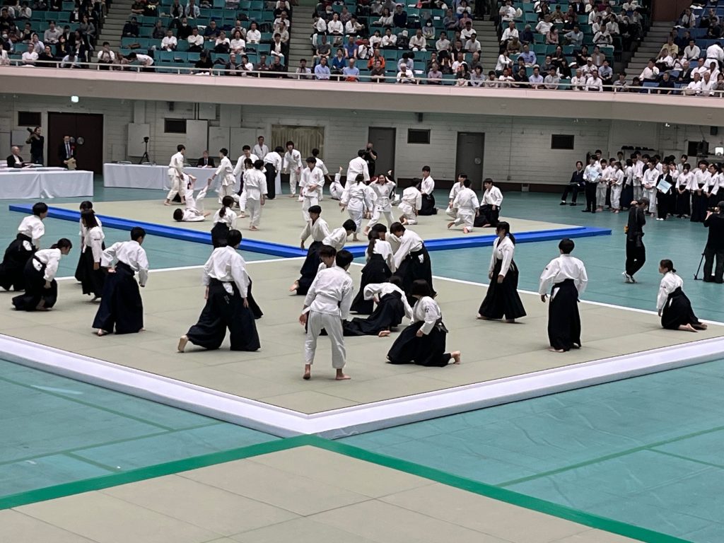 第62回全日本合気道演武大会における京都武道センター道場の演武
